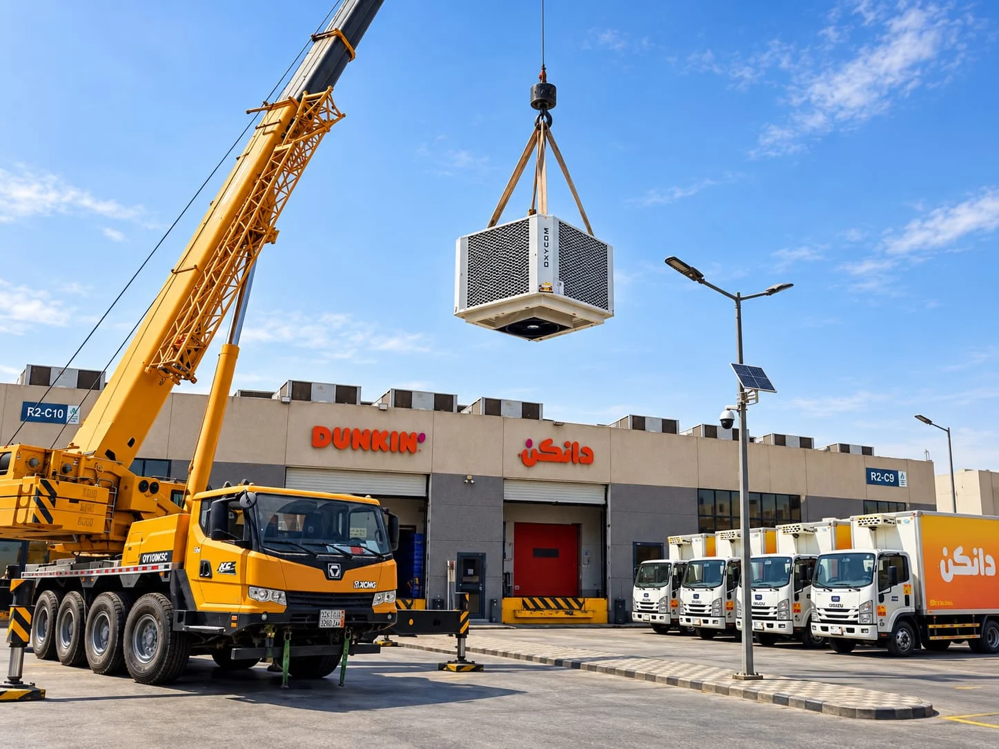 المطبخ المركزي ومخبز دانكن — الرياض